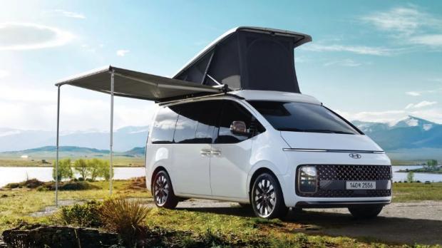 Космическият Hyundai Staria с кемпер версия за Европа